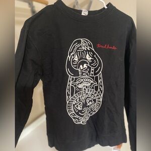 Tired hands pullover sweatshirt